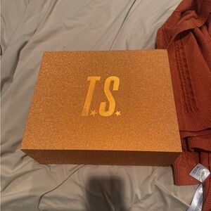 Taylor Swift Orange Showgirl Cardigan